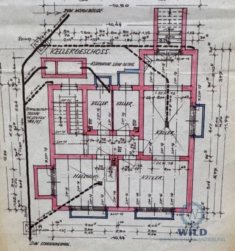 Grundriss-Keller