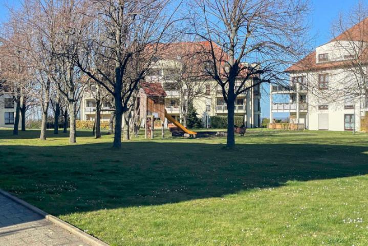 Innenhof mit Spielplatz