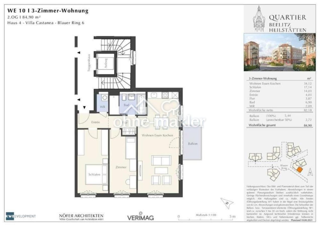 Grundriss Wohnung