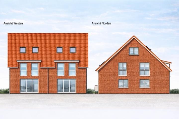 Ansicht Westen und Norden.