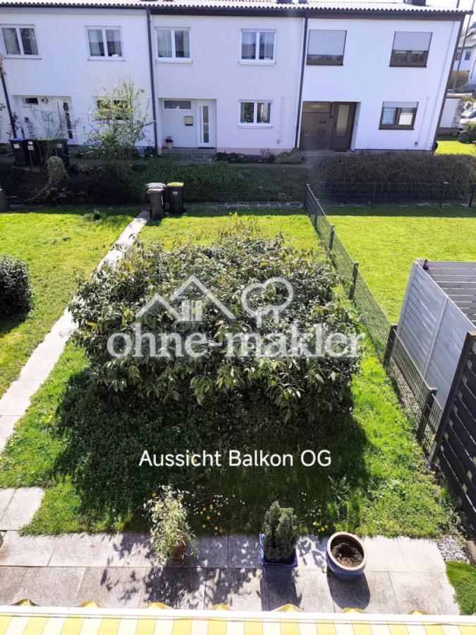 Blick vom OG Balkon