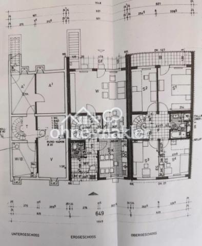 Grundriss: Keller, EG und OG