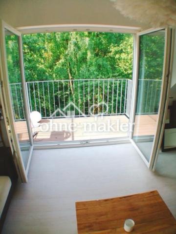 Balkon mit Naturblick
