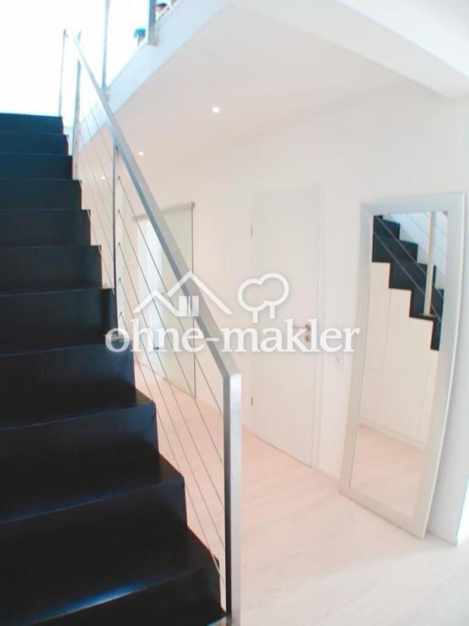 Designtreppe Edelstahlhandlauf