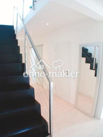 Designtreppe Edelstahlhandlauf