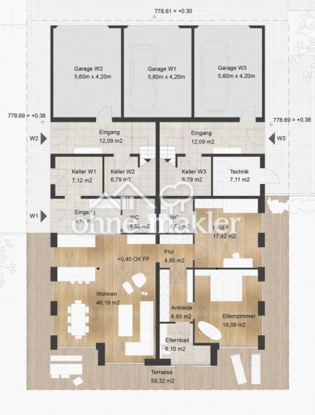 Grundriss EG