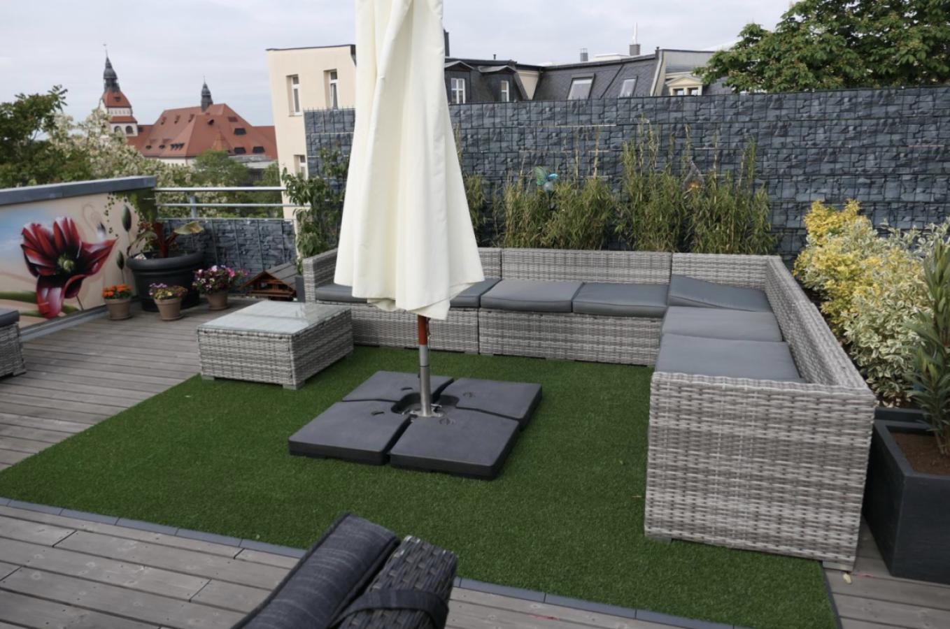 Dachterrasse mit Zooblick