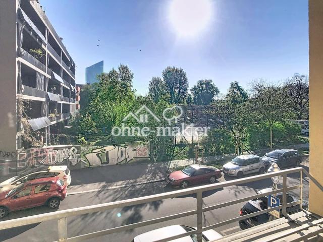 Blick vom Balkon