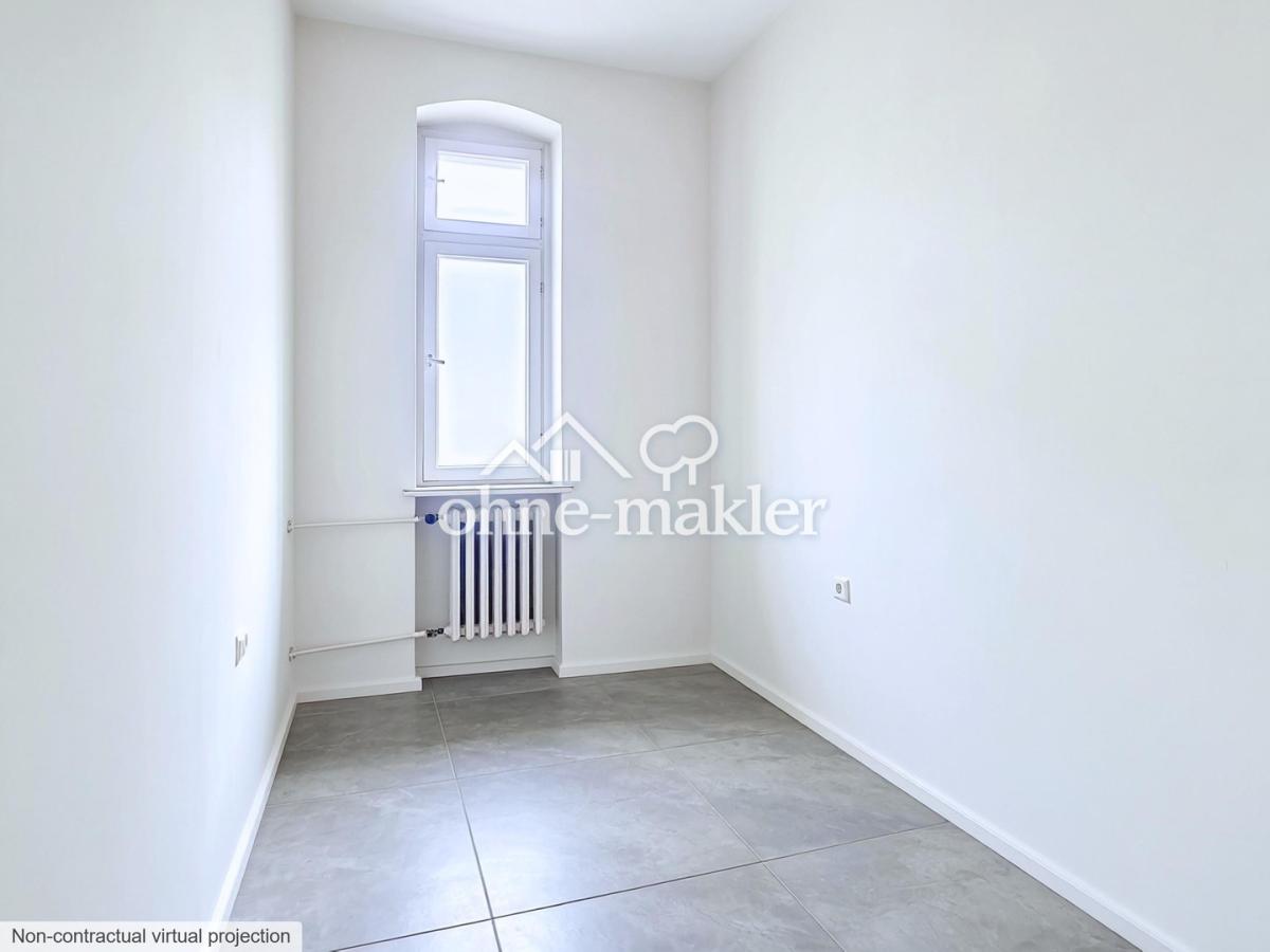 Vis. Rückwärt. Zimmer zu Küche