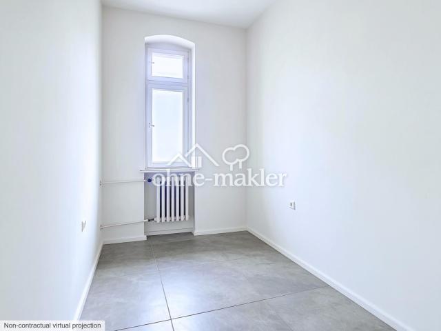Vis. Rückwärt. Zimmer zu Küche