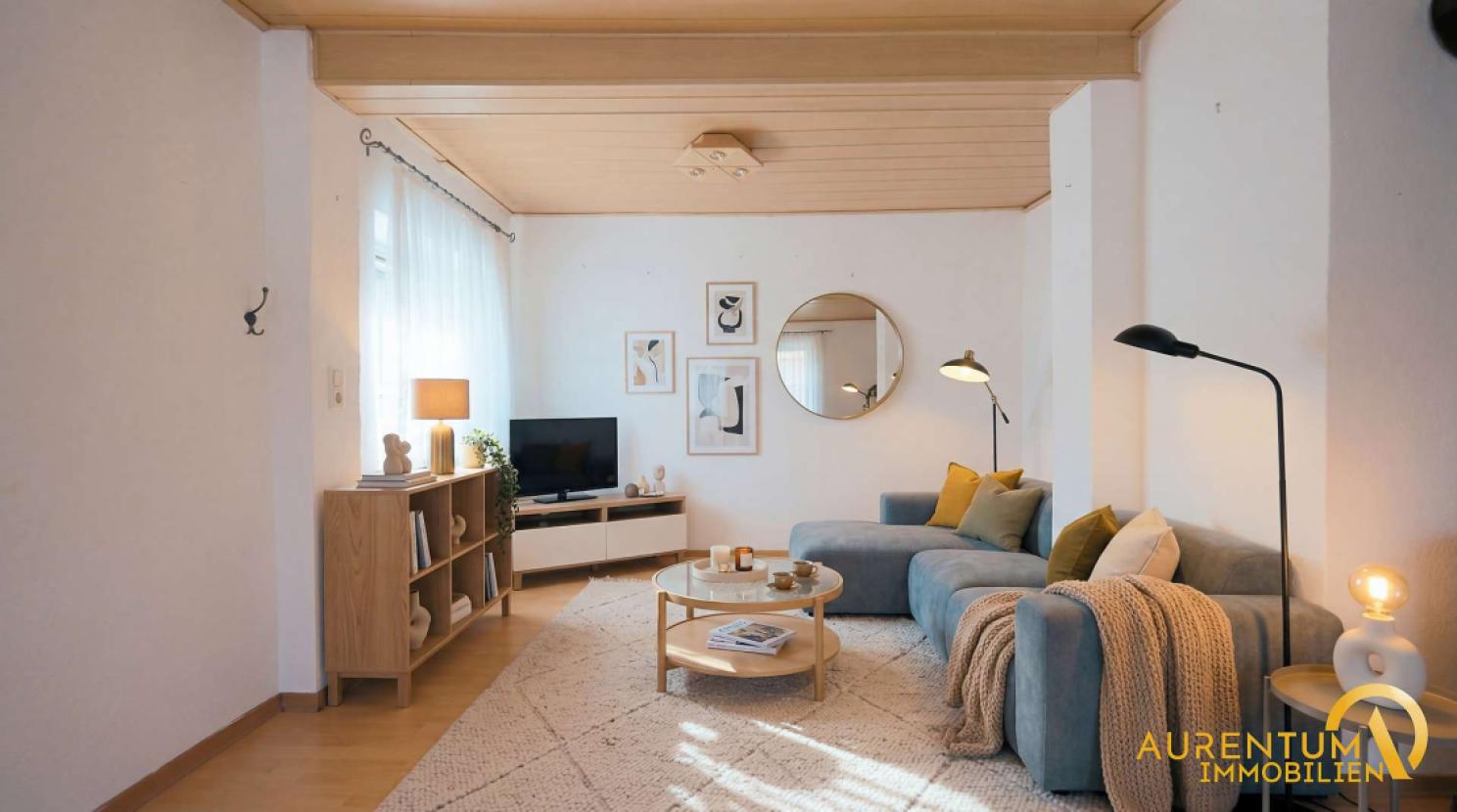 Wohnzimmer - (Einrichtungsbeispiel)