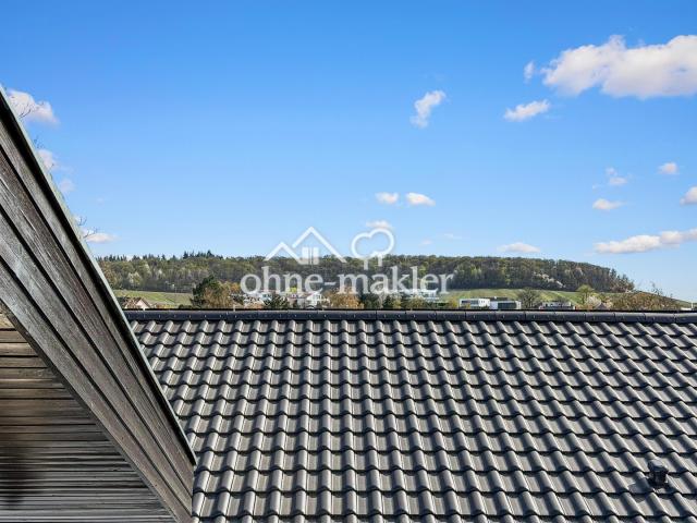 Ausblick aus dem Schlafzimmer