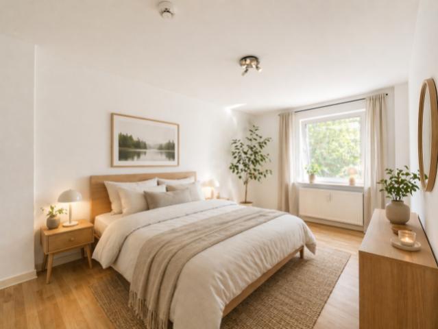Bsp. Schlafzimmer zum Garten