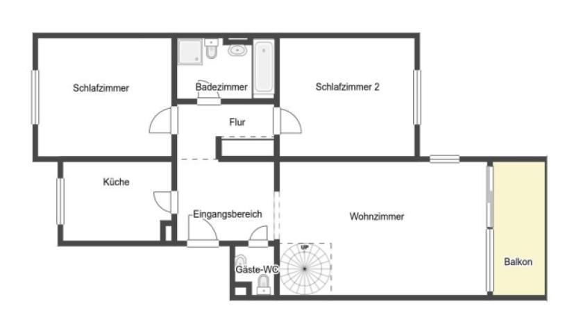 Grundriss Skizze EG