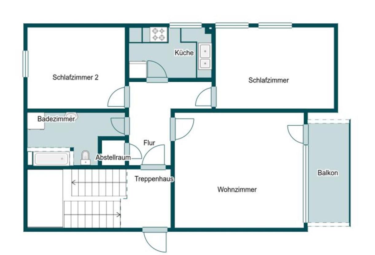Grundriss Skizze