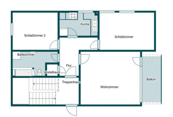 Grundriss Skizze