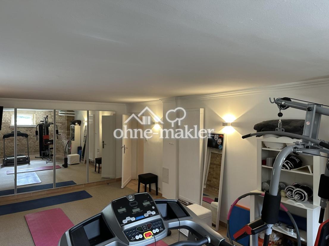 Fitnessraum im UG