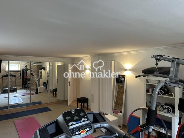 Fitnessraum im UG