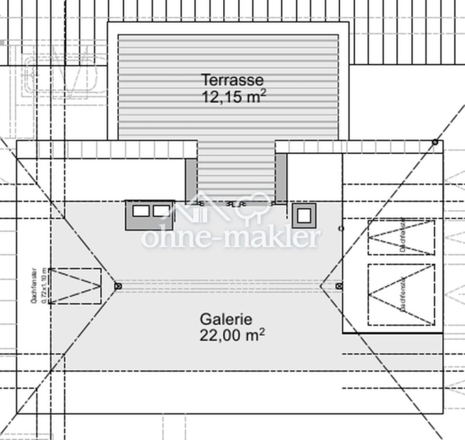 Grundriss Einliegerwohnung DG