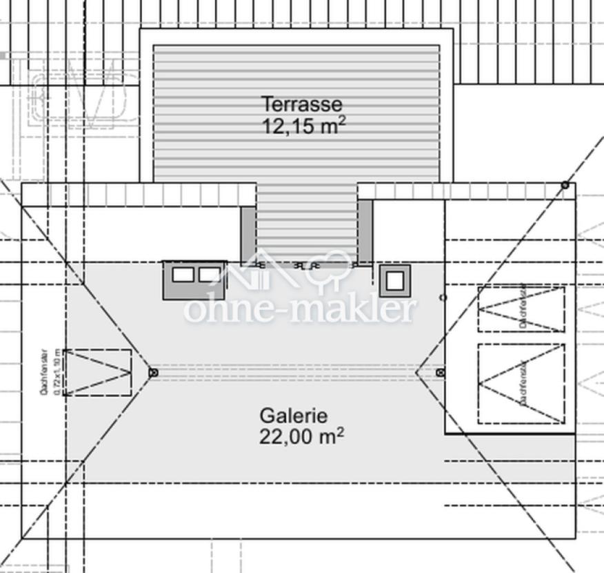 Grundriss Einliegerwohnung DG