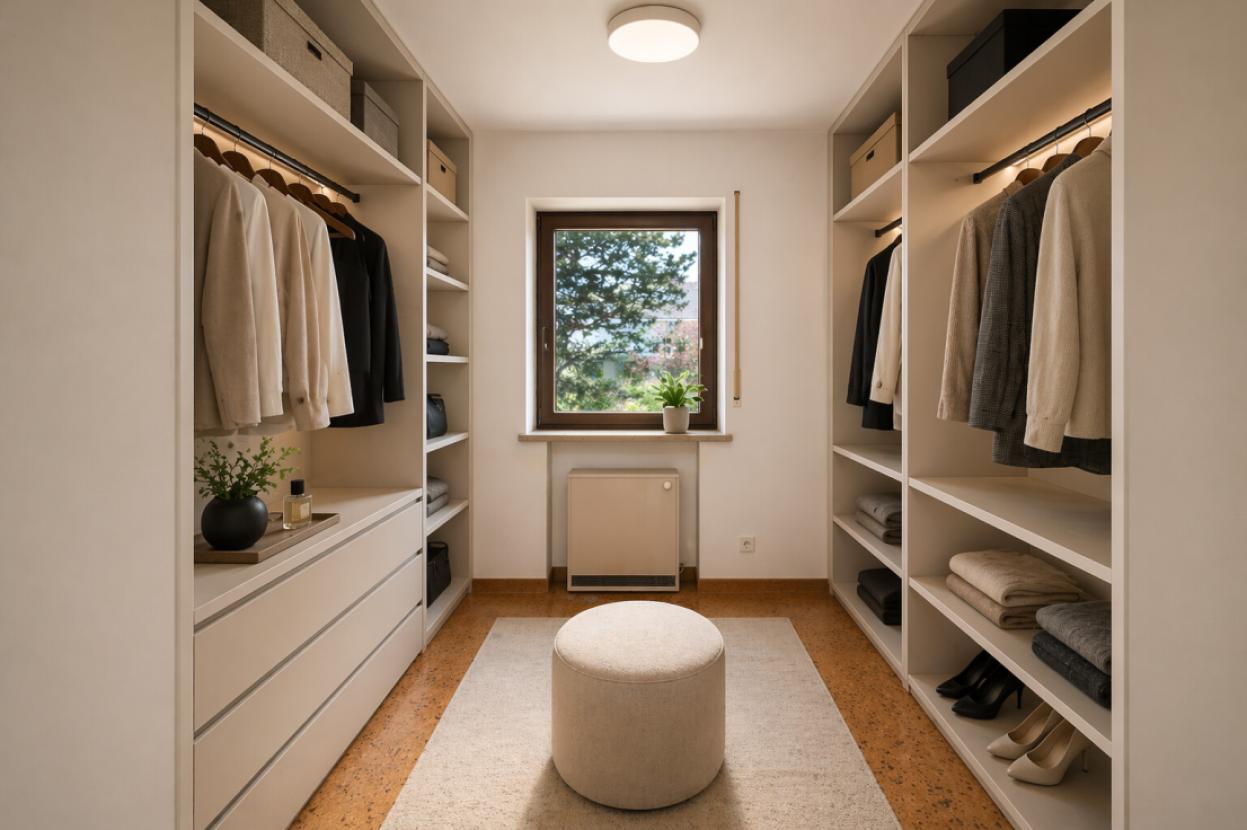 Ankleidezimmer Visualisierung