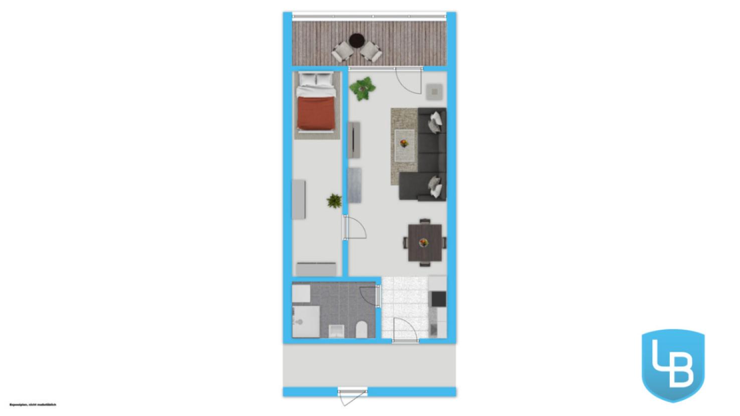 Grundrissplan 