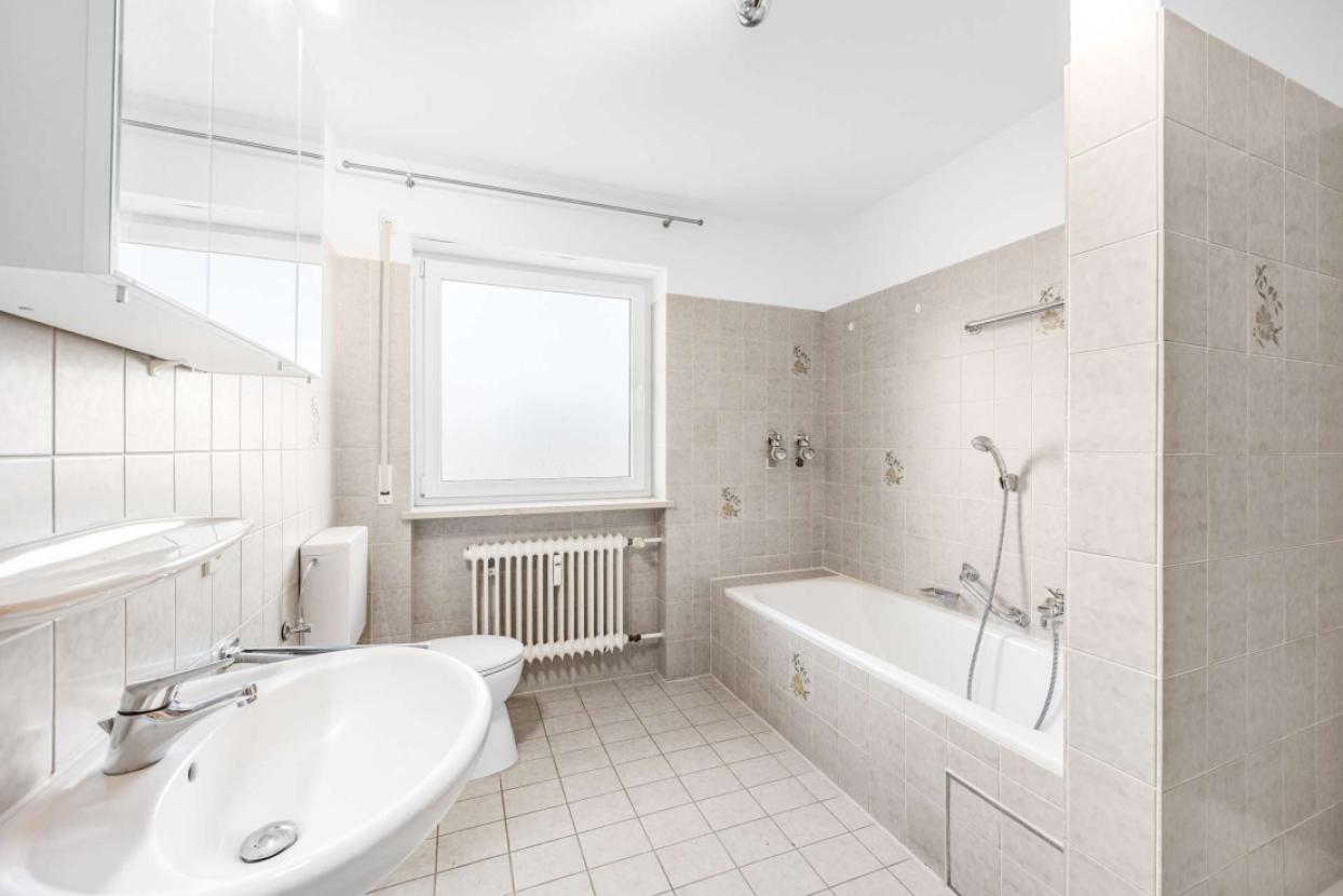 Badezimmer im DG