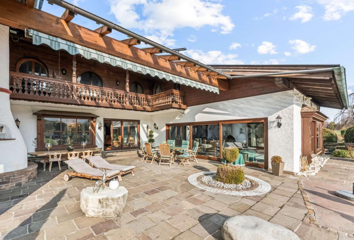 Terrasse Hausblick