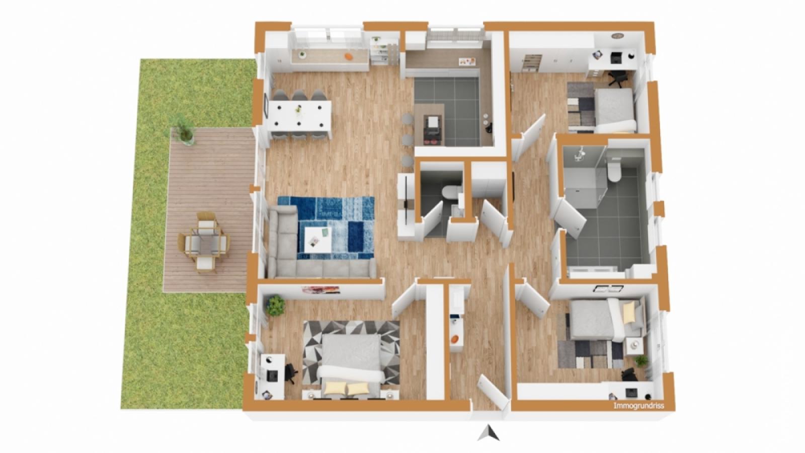 3D-Grundriss