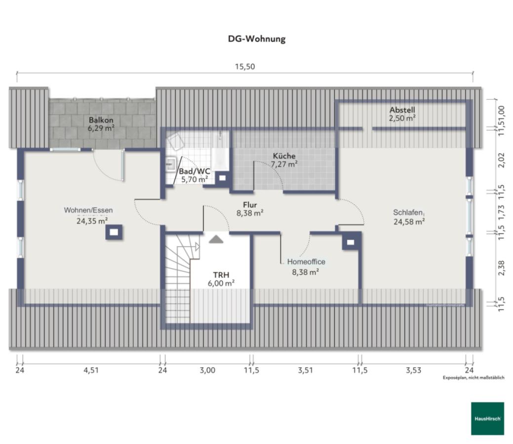 Wohnung Grundriss