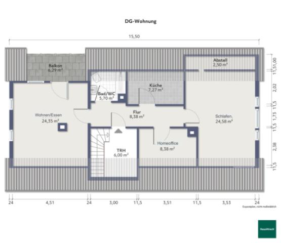 Wohnung Grundriss