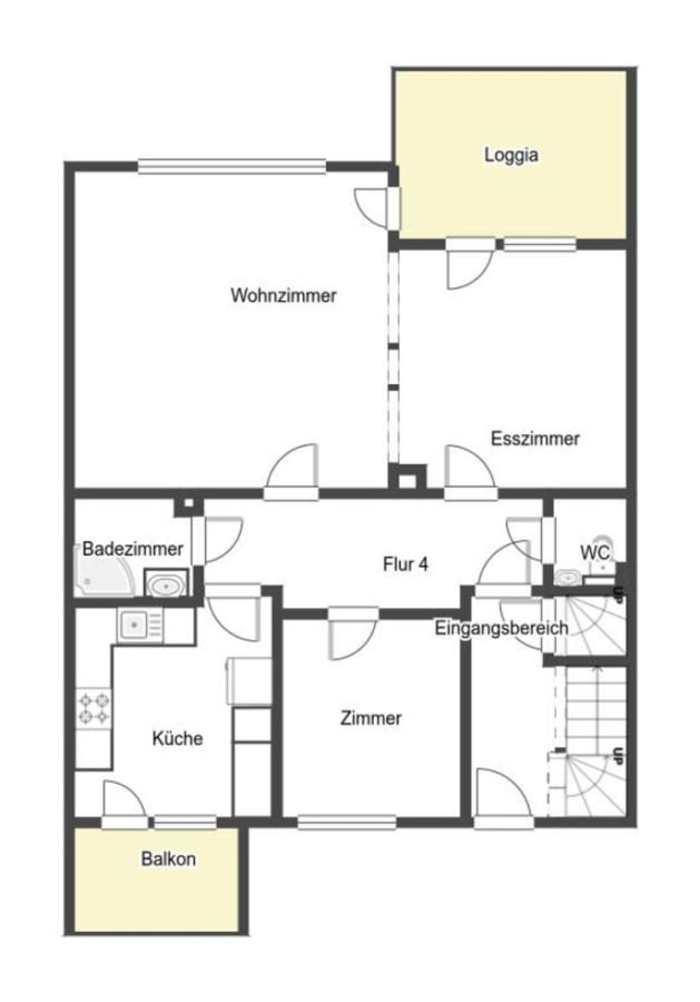 Grundriss Skizze EG