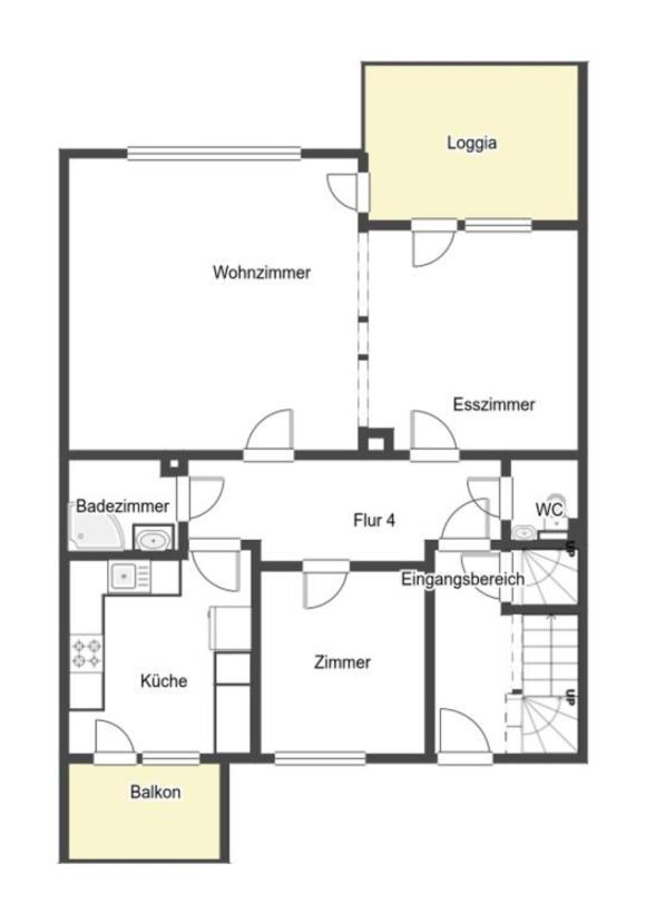 Grundriss Skizze EG
