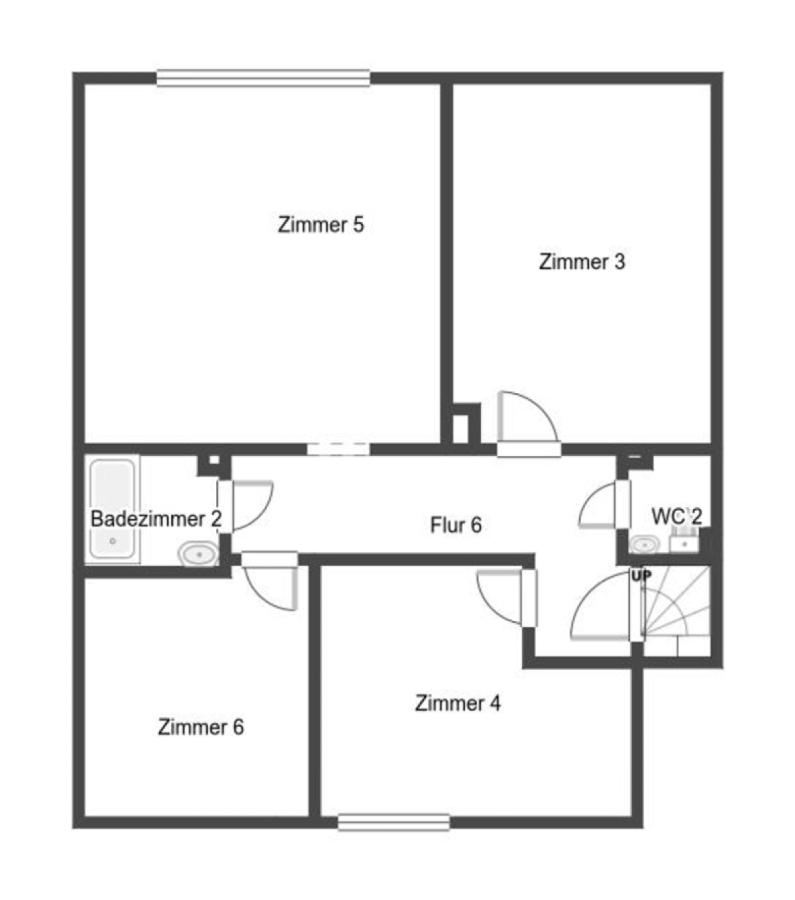 Grundriss Skizze 2.OG