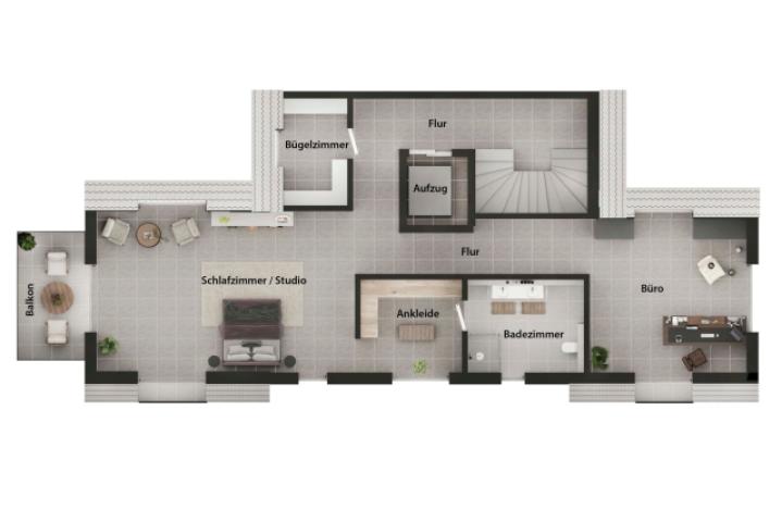 Grundrisse DG - Wohnebene_