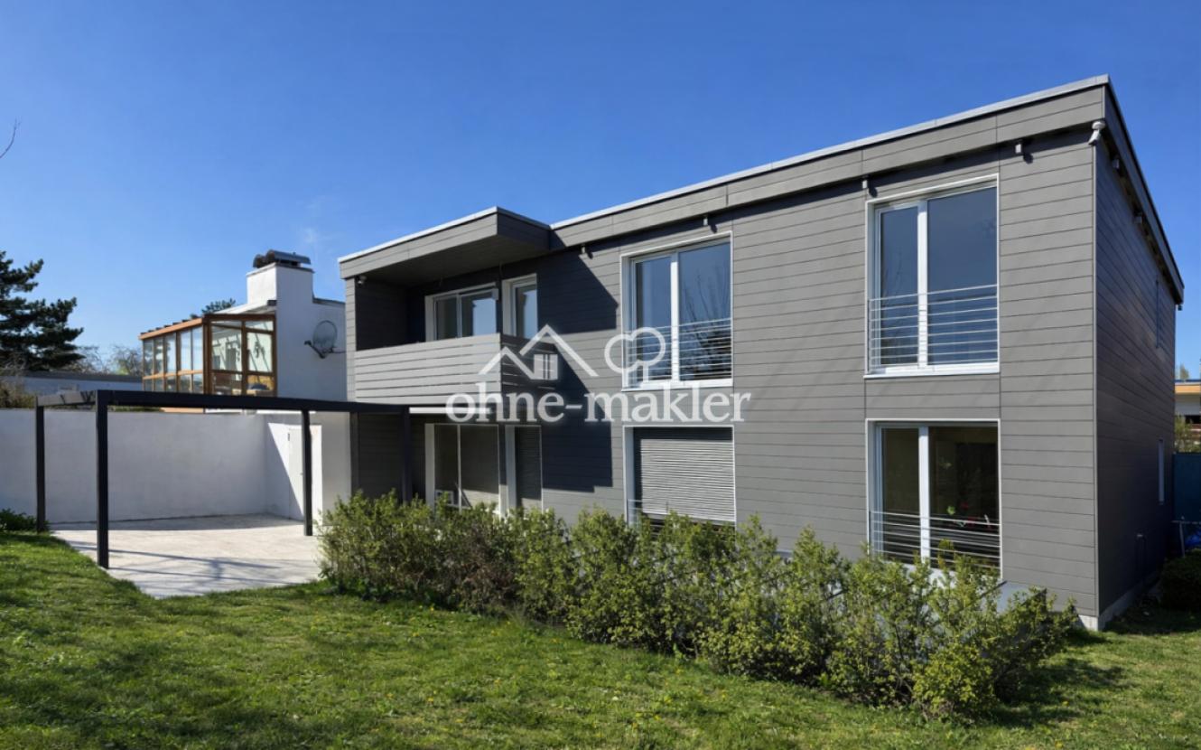 Blick aus dem Garten