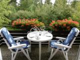 Balkon im Sommer