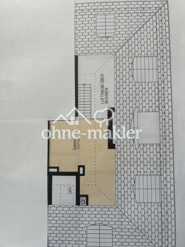 Grundriss Dachgalerie