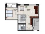 2-Raumwohnung mit Balkon