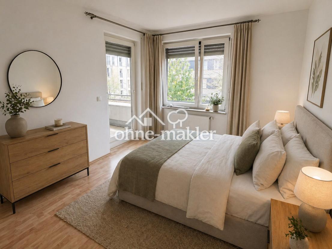 Elternschlafzimmer Staging