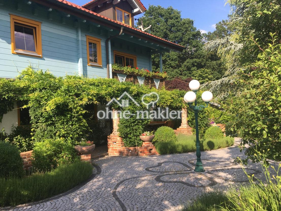 Südseite des Hauses