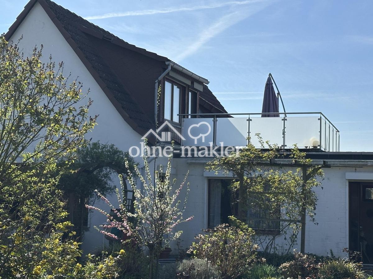 Rückseite des Hauses