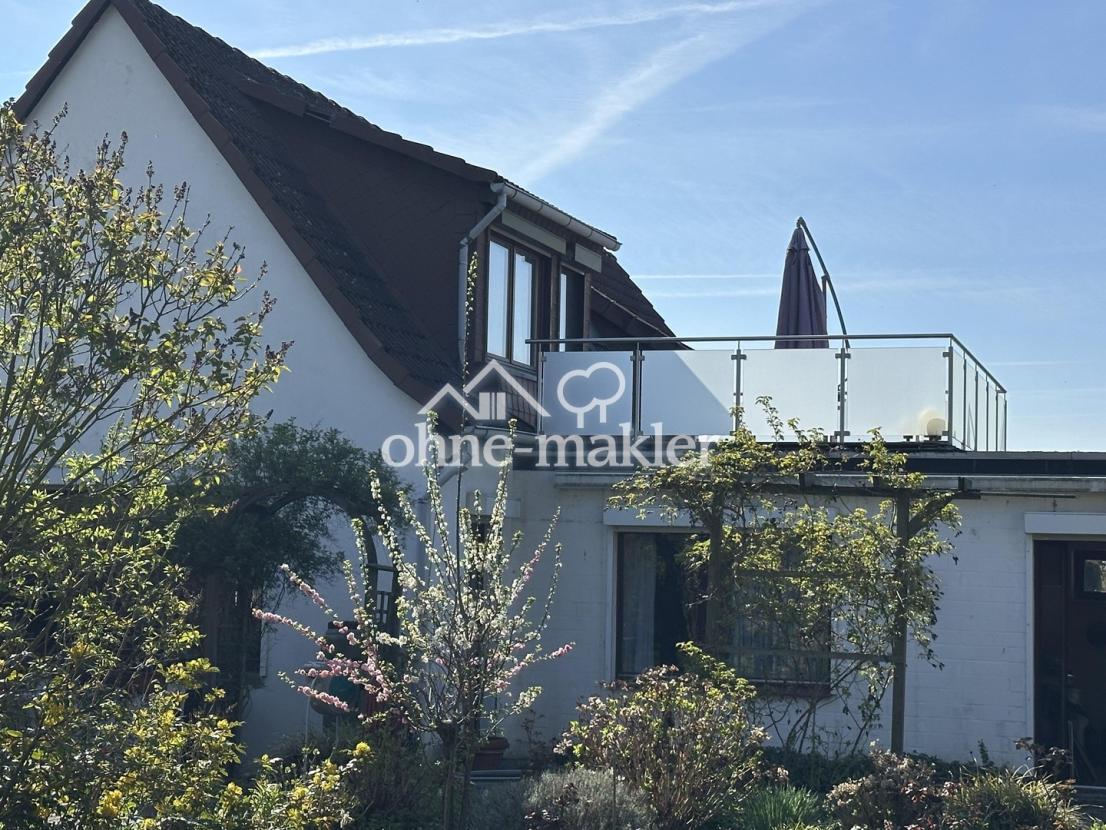 Rückseite des Hauses