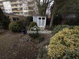 Garten mit Gartenhütte