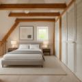 Schlafzimmer staged 