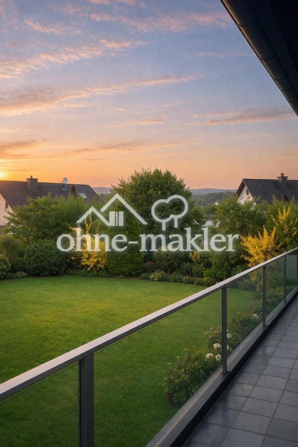 Blick Terrasse nach Nordwest