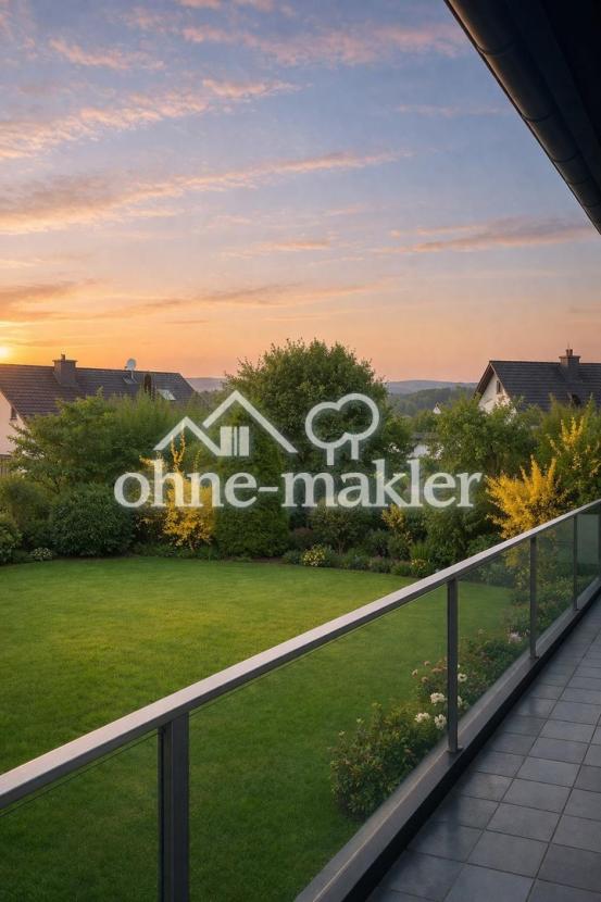 Blick Terrasse nach Nordwest