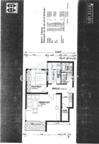 Grundriss Wohnung