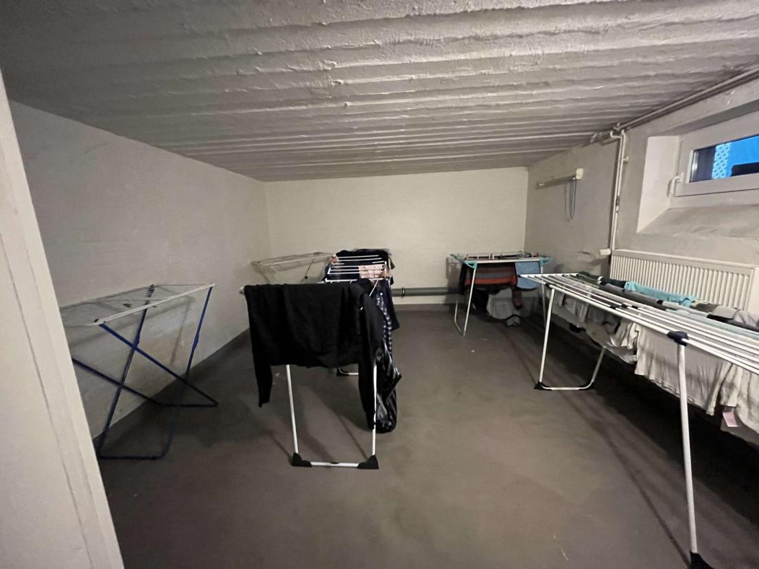 Trockenraum im Keller