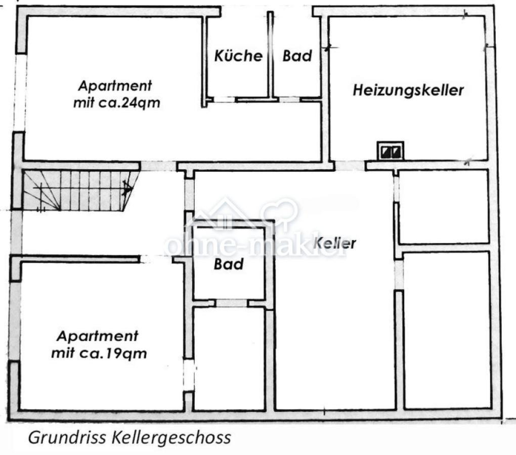 Grundriss Kellergeschoss